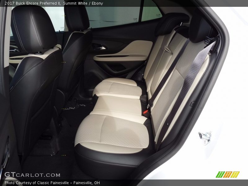 Summit White / Ebony 2017 Buick Encore Preferred II
