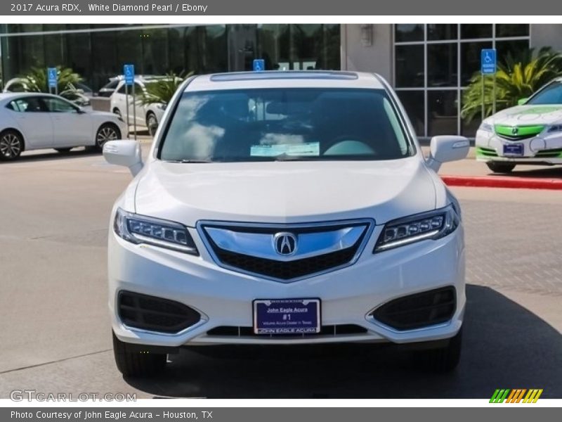 White Diamond Pearl / Ebony 2017 Acura RDX