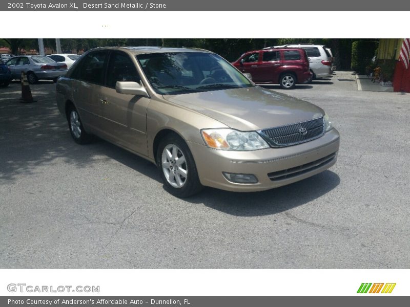 Desert Sand Metallic / Stone 2002 Toyota Avalon XL