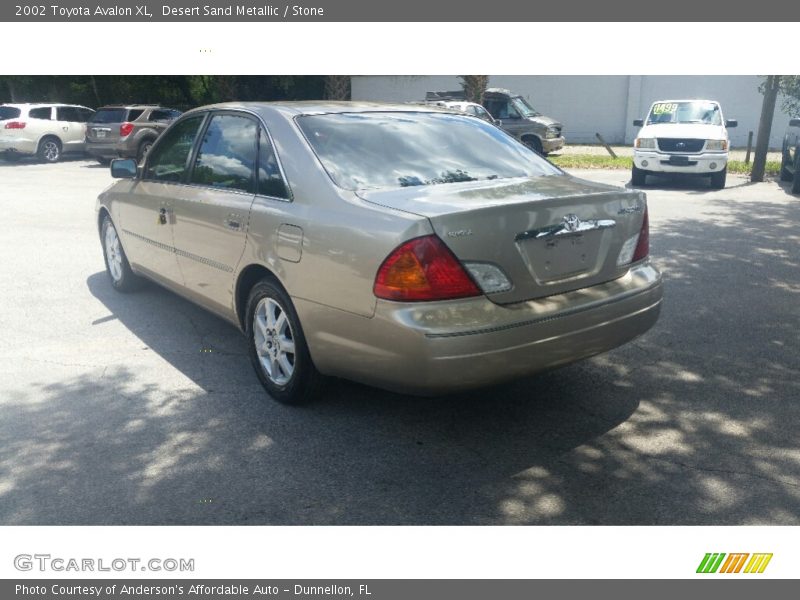 Desert Sand Metallic / Stone 2002 Toyota Avalon XL
