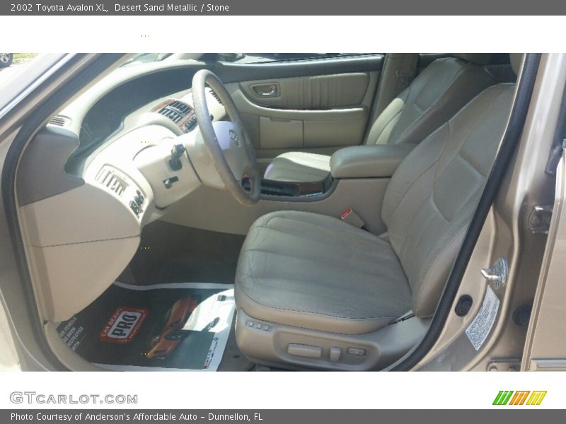 Desert Sand Metallic / Stone 2002 Toyota Avalon XL