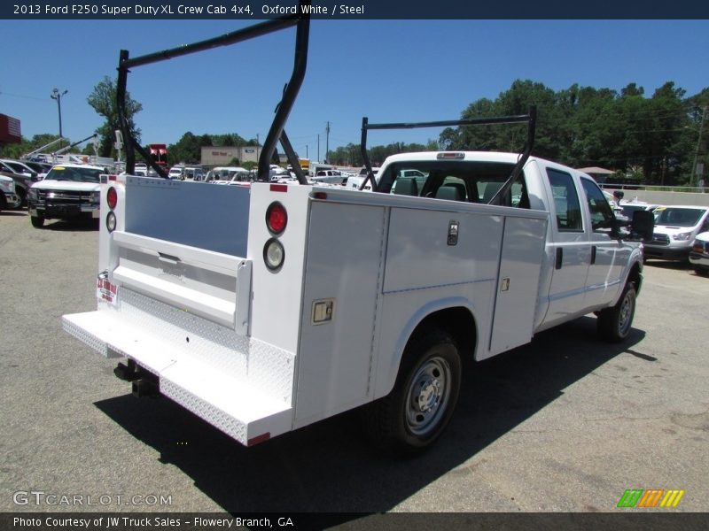 Oxford White / Steel 2013 Ford F250 Super Duty XL Crew Cab 4x4