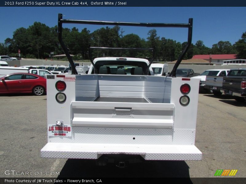 Oxford White / Steel 2013 Ford F250 Super Duty XL Crew Cab 4x4