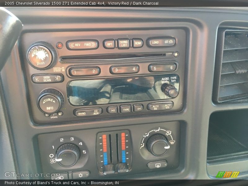 Victory Red / Dark Charcoal 2005 Chevrolet Silverado 1500 Z71 Extended Cab 4x4