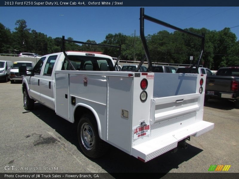 Oxford White / Steel 2013 Ford F250 Super Duty XL Crew Cab 4x4