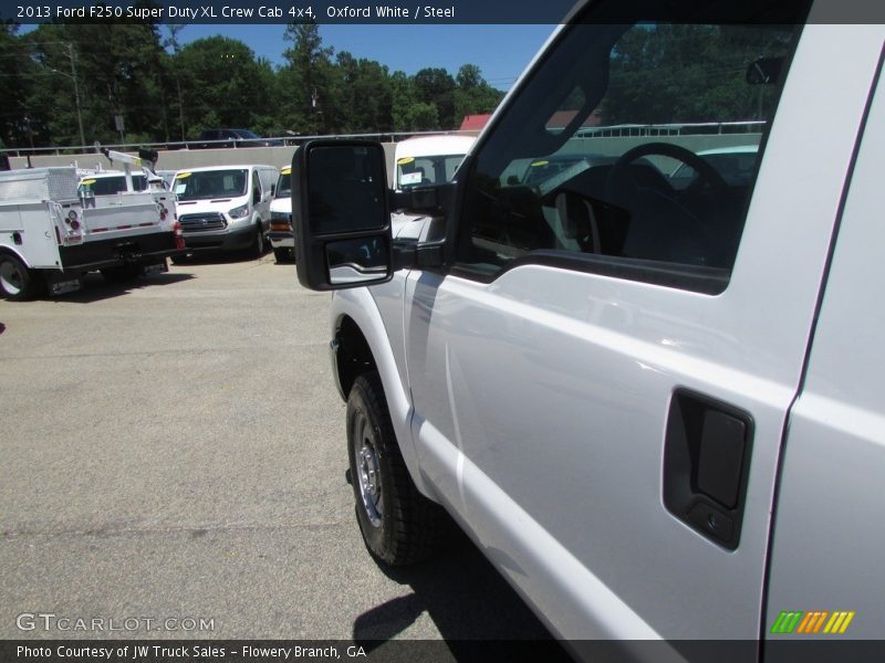 Oxford White / Steel 2013 Ford F250 Super Duty XL Crew Cab 4x4