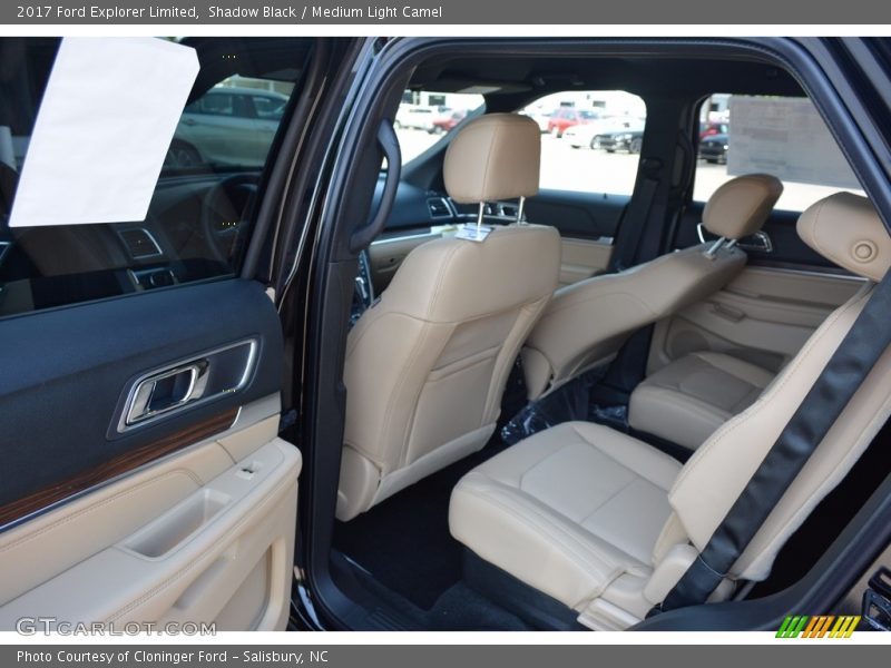 Shadow Black / Medium Light Camel 2017 Ford Explorer Limited