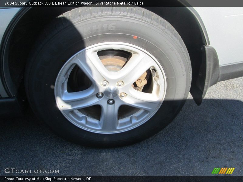 Silver Stone Metallic / Beige 2004 Subaru Outback 3.0 L.L.Bean Edition Wagon