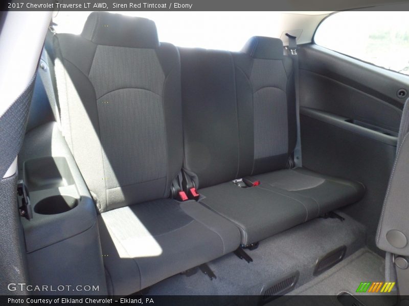 Siren Red Tintcoat / Ebony 2017 Chevrolet Traverse LT AWD