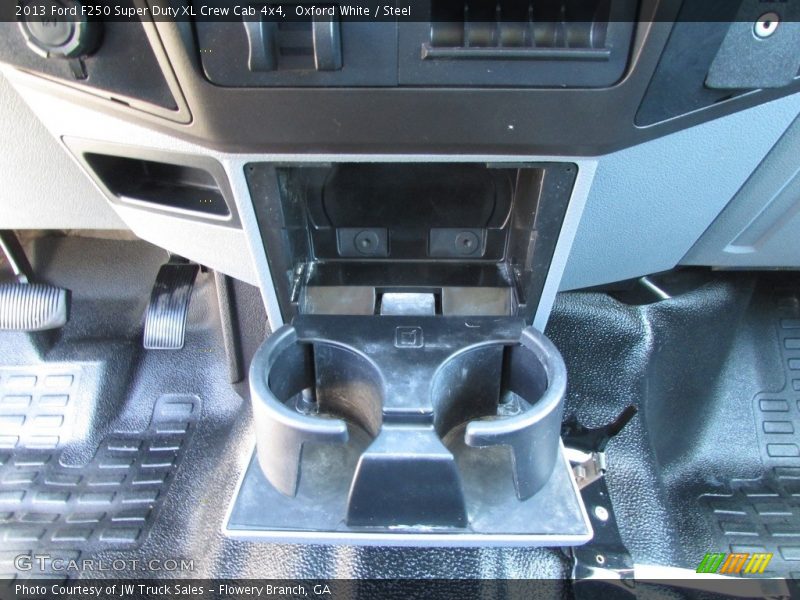 Oxford White / Steel 2013 Ford F250 Super Duty XL Crew Cab 4x4
