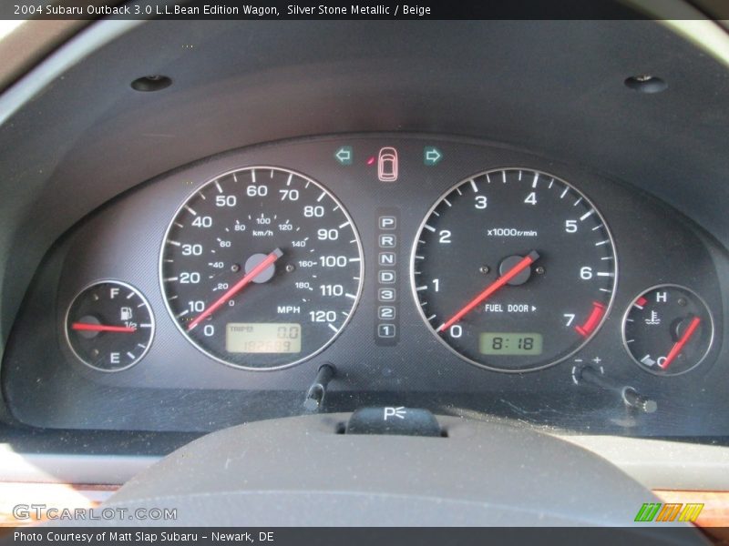 Silver Stone Metallic / Beige 2004 Subaru Outback 3.0 L.L.Bean Edition Wagon