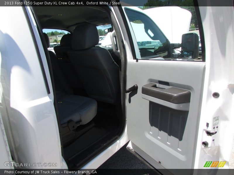 Oxford White / Steel 2013 Ford F250 Super Duty XL Crew Cab 4x4