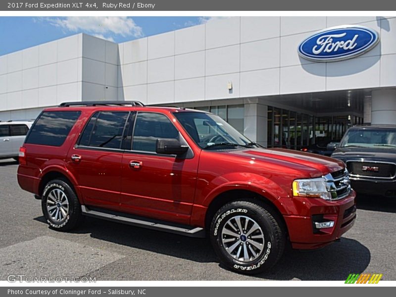 Ruby Red / Ebony 2017 Ford Expedition XLT 4x4