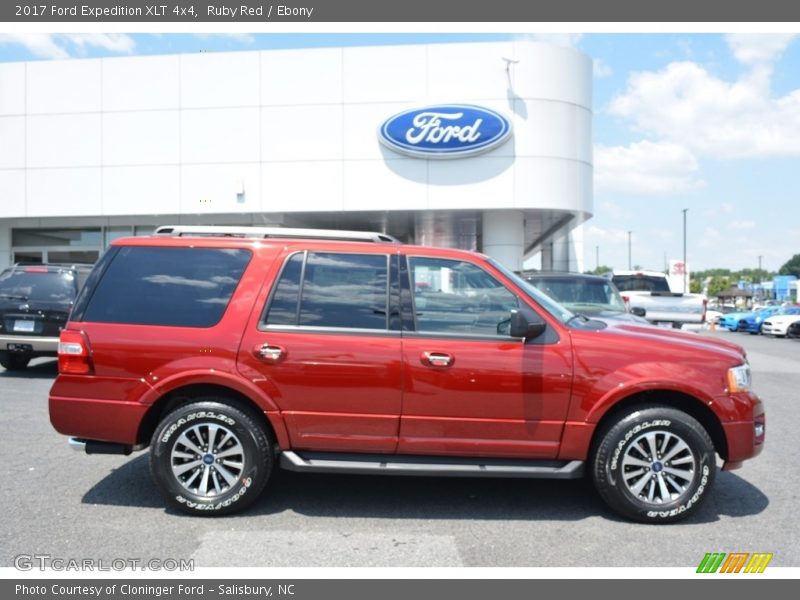 Ruby Red / Ebony 2017 Ford Expedition XLT 4x4