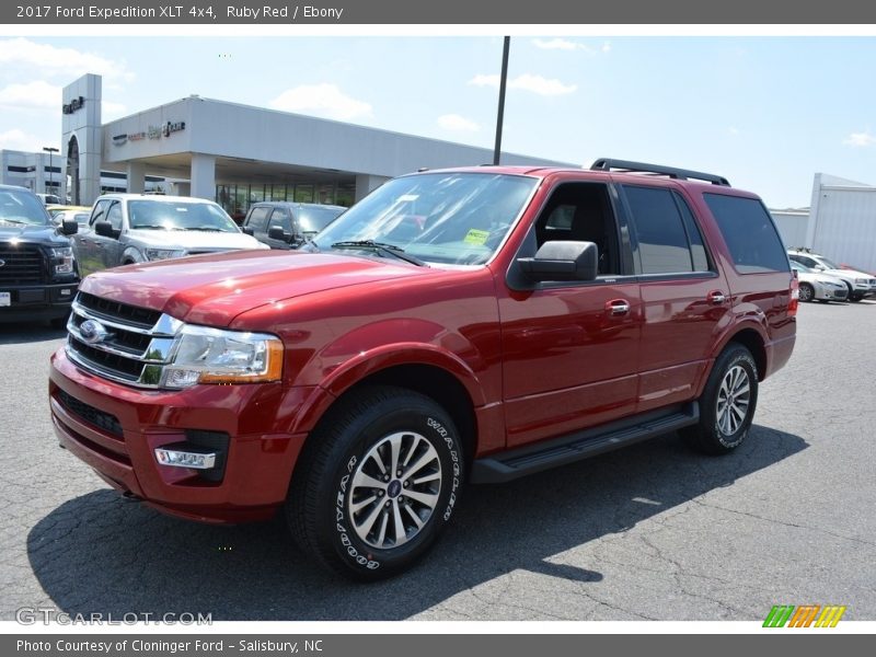 Ruby Red / Ebony 2017 Ford Expedition XLT 4x4