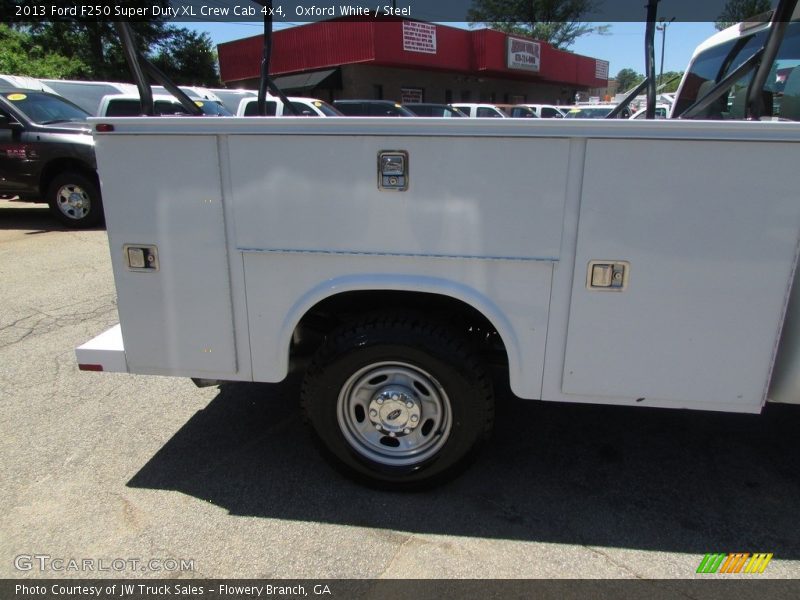 Oxford White / Steel 2013 Ford F250 Super Duty XL Crew Cab 4x4