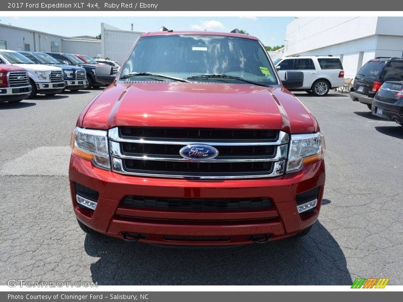 Ruby Red / Ebony 2017 Ford Expedition XLT 4x4