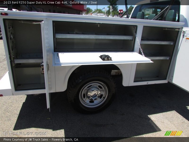 Oxford White / Steel 2013 Ford F250 Super Duty XL Crew Cab 4x4
