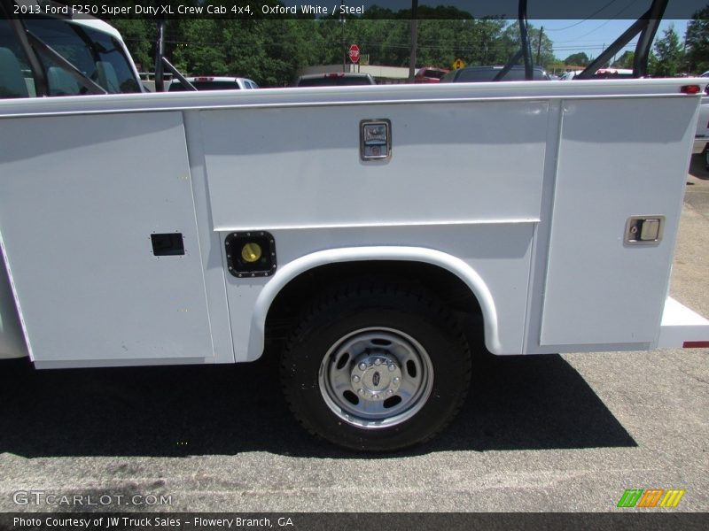 Oxford White / Steel 2013 Ford F250 Super Duty XL Crew Cab 4x4