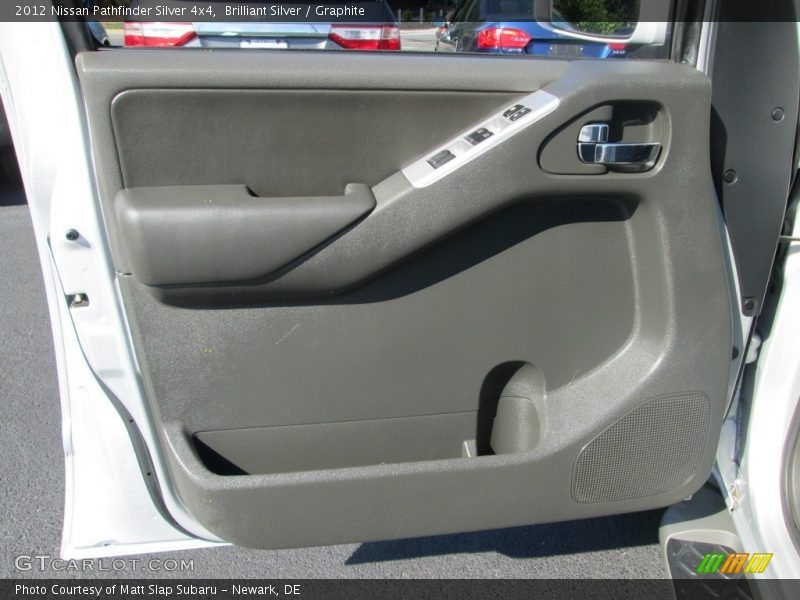 Brilliant Silver / Graphite 2012 Nissan Pathfinder Silver 4x4