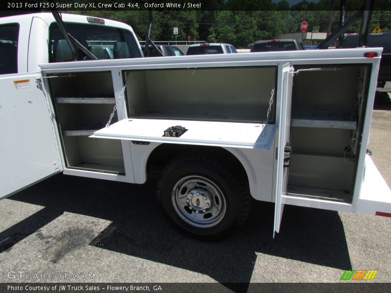Oxford White / Steel 2013 Ford F250 Super Duty XL Crew Cab 4x4