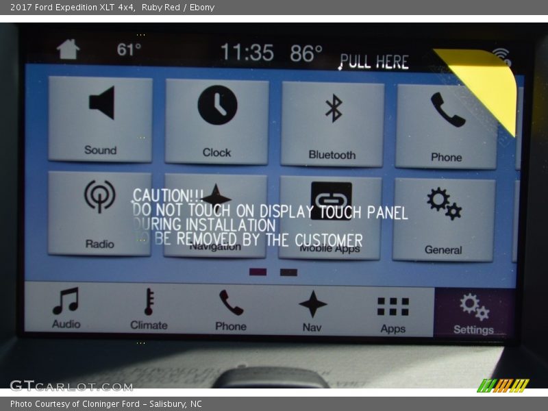 Ruby Red / Ebony 2017 Ford Expedition XLT 4x4