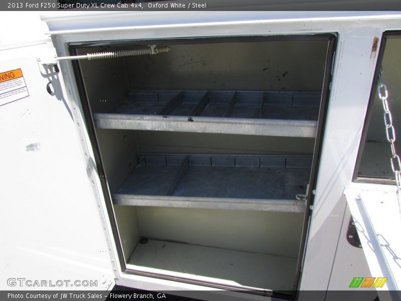 Oxford White / Steel 2013 Ford F250 Super Duty XL Crew Cab 4x4