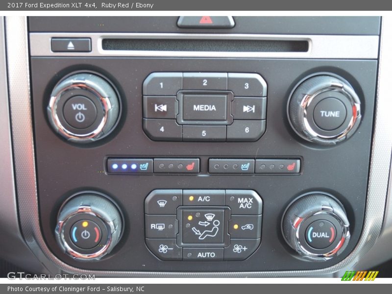 Ruby Red / Ebony 2017 Ford Expedition XLT 4x4