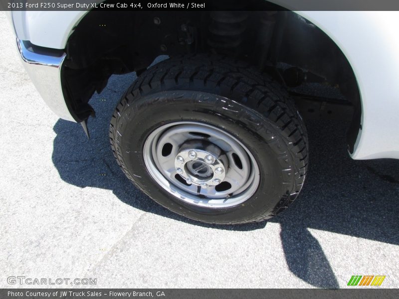 Oxford White / Steel 2013 Ford F250 Super Duty XL Crew Cab 4x4