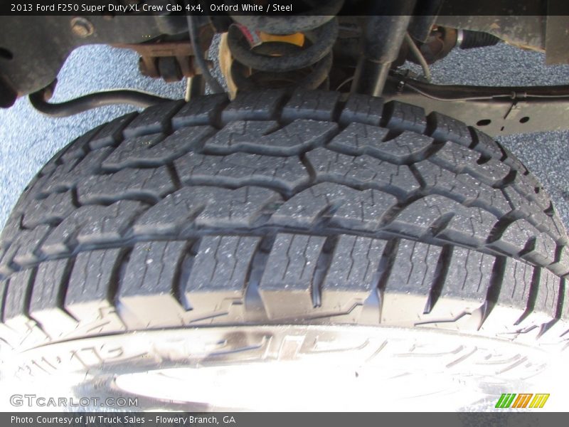 Oxford White / Steel 2013 Ford F250 Super Duty XL Crew Cab 4x4