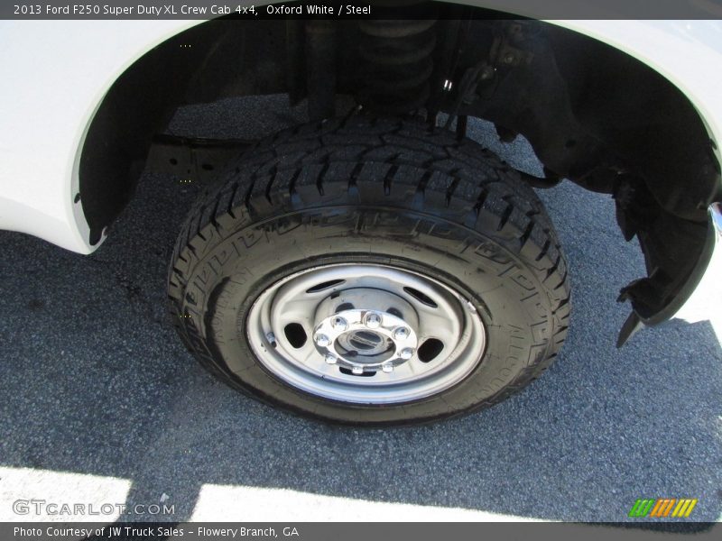Oxford White / Steel 2013 Ford F250 Super Duty XL Crew Cab 4x4