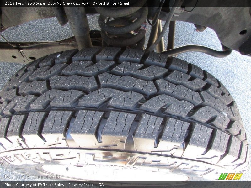 Oxford White / Steel 2013 Ford F250 Super Duty XL Crew Cab 4x4