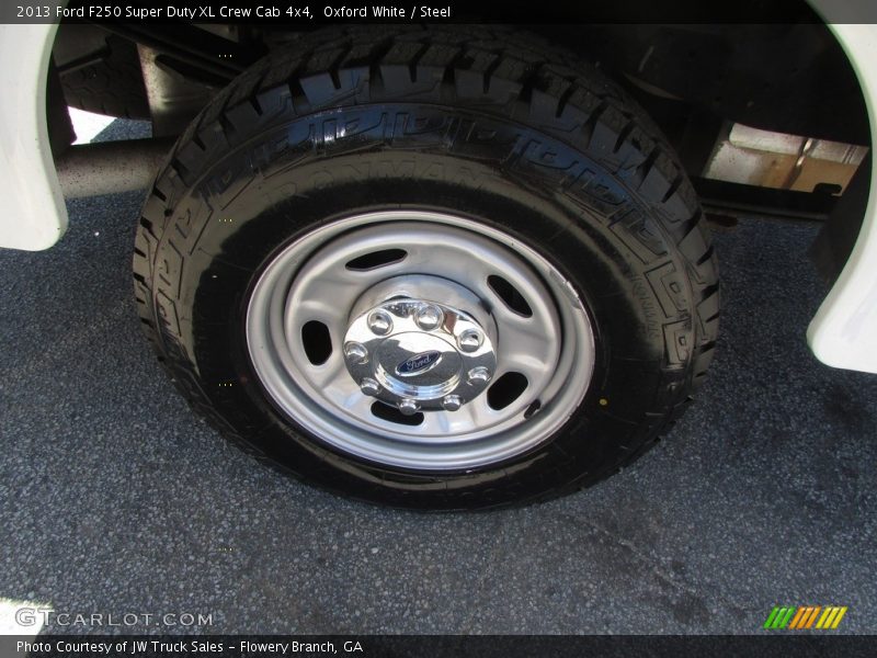 Oxford White / Steel 2013 Ford F250 Super Duty XL Crew Cab 4x4