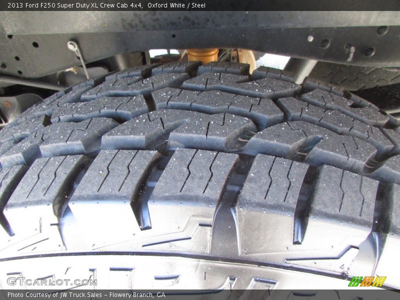 Oxford White / Steel 2013 Ford F250 Super Duty XL Crew Cab 4x4