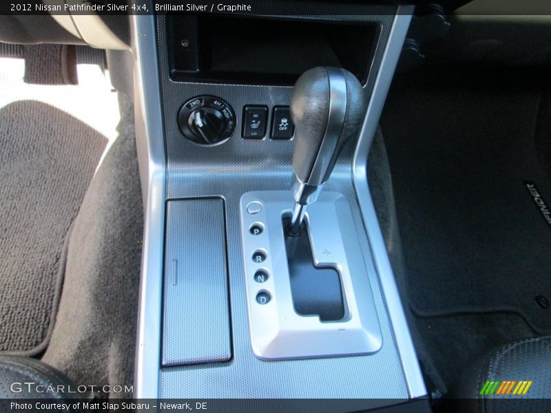 Brilliant Silver / Graphite 2012 Nissan Pathfinder Silver 4x4