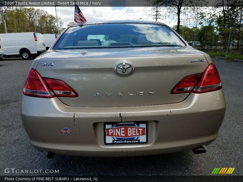 Desert Sand Mica / Ivory 2006 Toyota Avalon Limited
