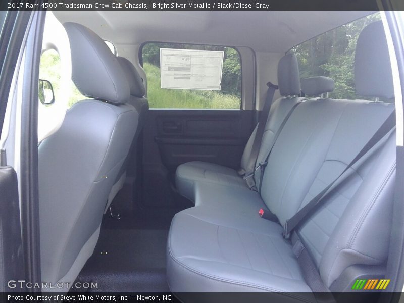 Bright Silver Metallic / Black/Diesel Gray 2017 Ram 4500 Tradesman Crew Cab Chassis