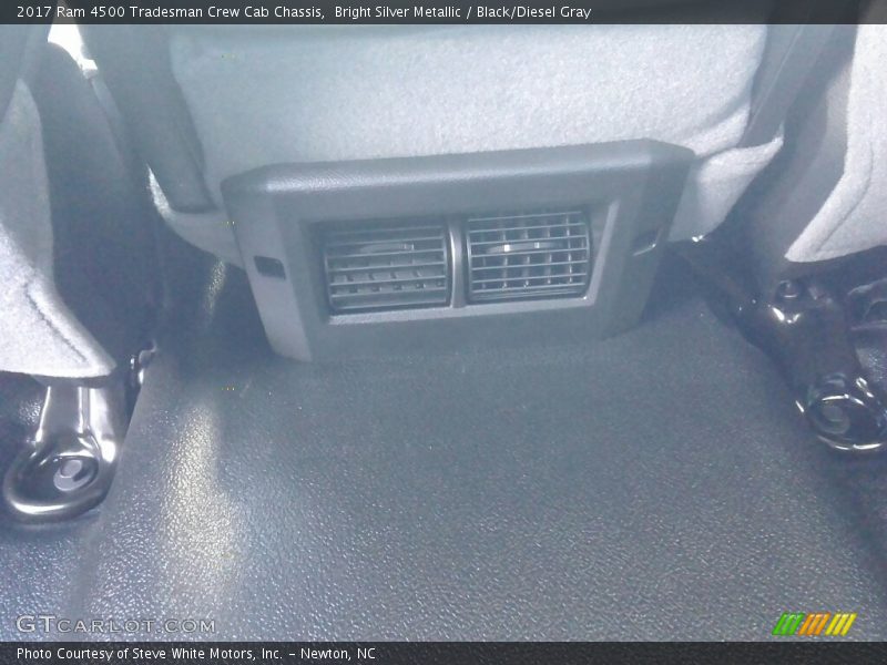 Bright Silver Metallic / Black/Diesel Gray 2017 Ram 4500 Tradesman Crew Cab Chassis