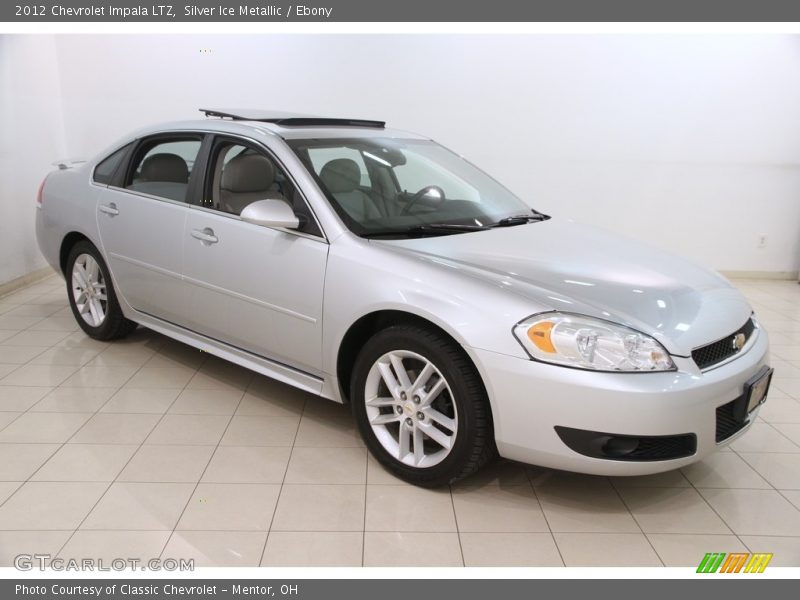 Silver Ice Metallic / Ebony 2012 Chevrolet Impala LTZ