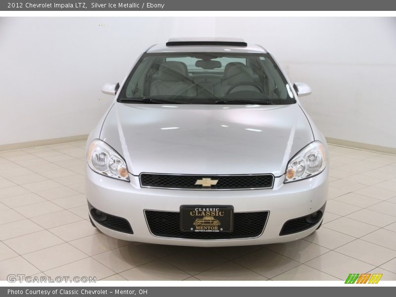 Silver Ice Metallic / Ebony 2012 Chevrolet Impala LTZ