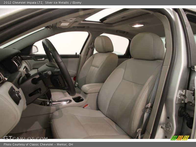 Silver Ice Metallic / Ebony 2012 Chevrolet Impala LTZ