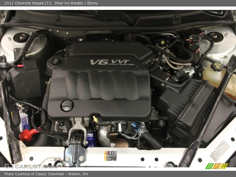 Silver Ice Metallic / Ebony 2012 Chevrolet Impala LTZ