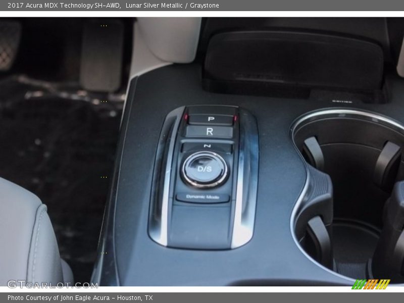Lunar Silver Metallic / Graystone 2017 Acura MDX Technology SH-AWD