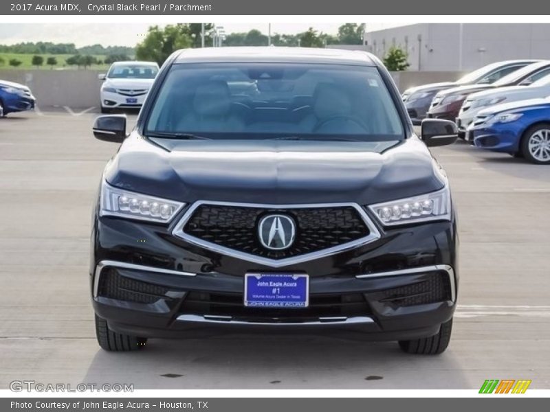 Crystal Black Pearl / Parchment 2017 Acura MDX
