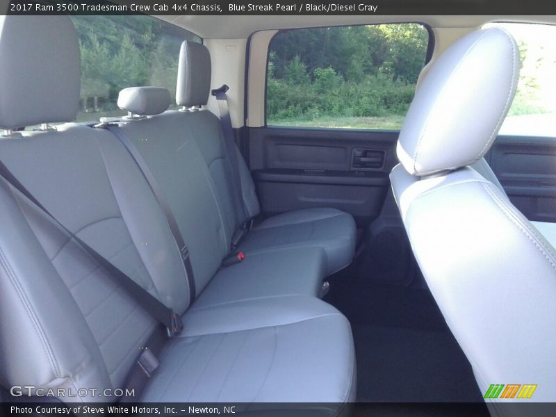 Blue Streak Pearl / Black/Diesel Gray 2017 Ram 3500 Tradesman Crew Cab 4x4 Chassis