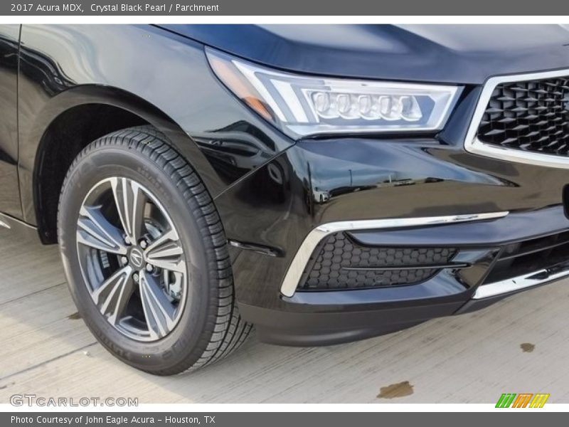 Crystal Black Pearl / Parchment 2017 Acura MDX