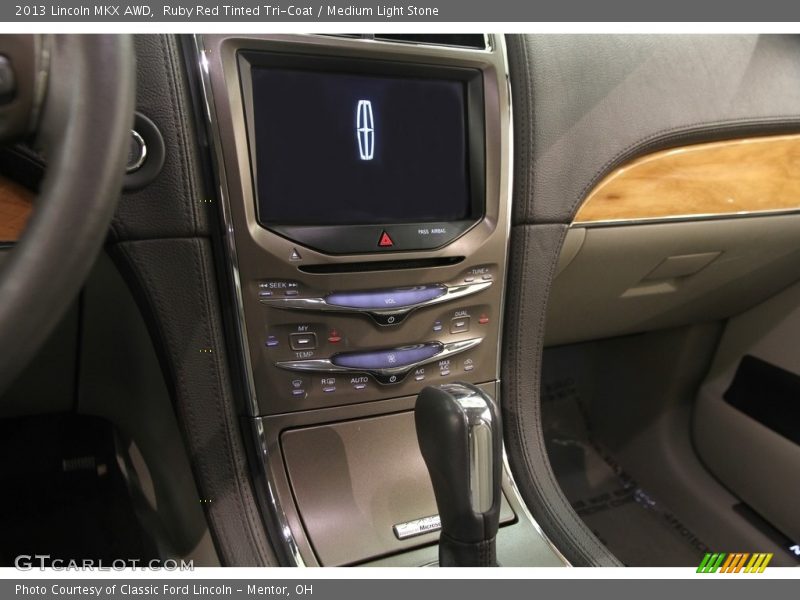 Ruby Red Tinted Tri-Coat / Medium Light Stone 2013 Lincoln MKX AWD