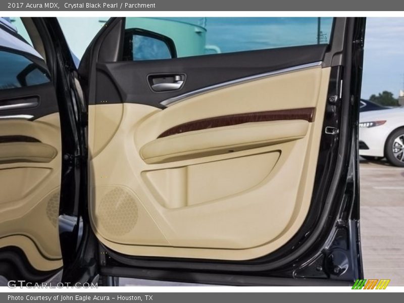 Crystal Black Pearl / Parchment 2017 Acura MDX