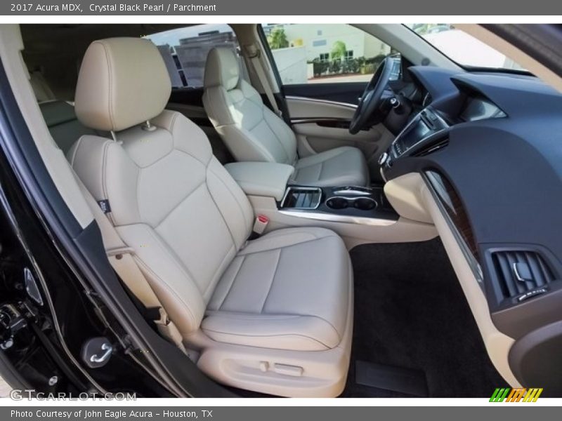 Crystal Black Pearl / Parchment 2017 Acura MDX