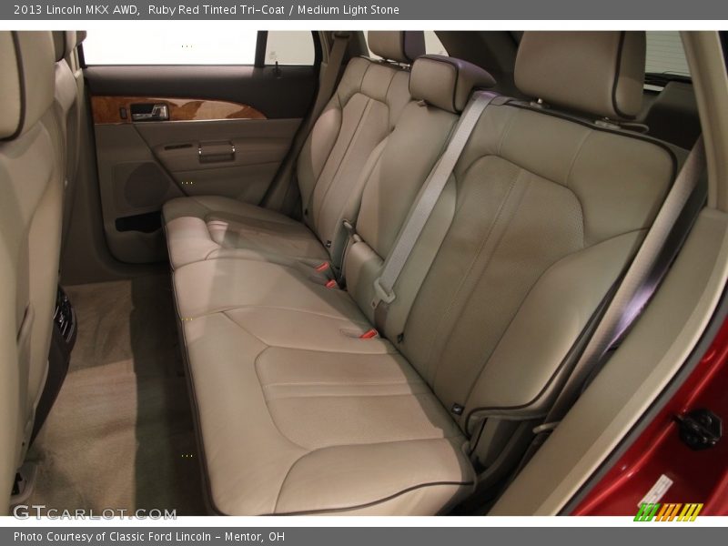 Ruby Red Tinted Tri-Coat / Medium Light Stone 2013 Lincoln MKX AWD